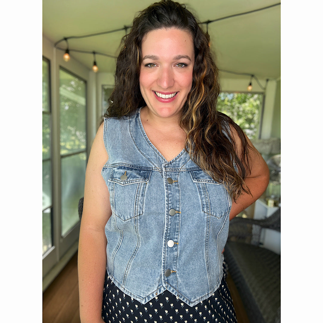 Classic Denim Vest