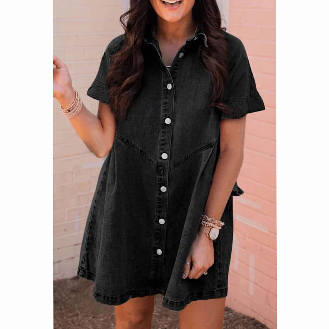 Midnight Denim Dress