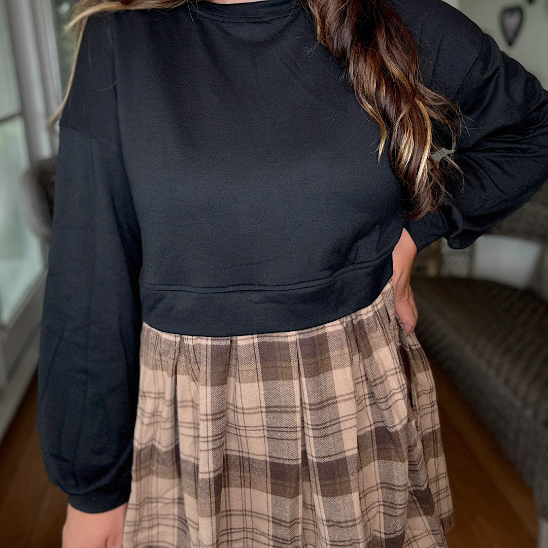 Plaid Intentions Dress