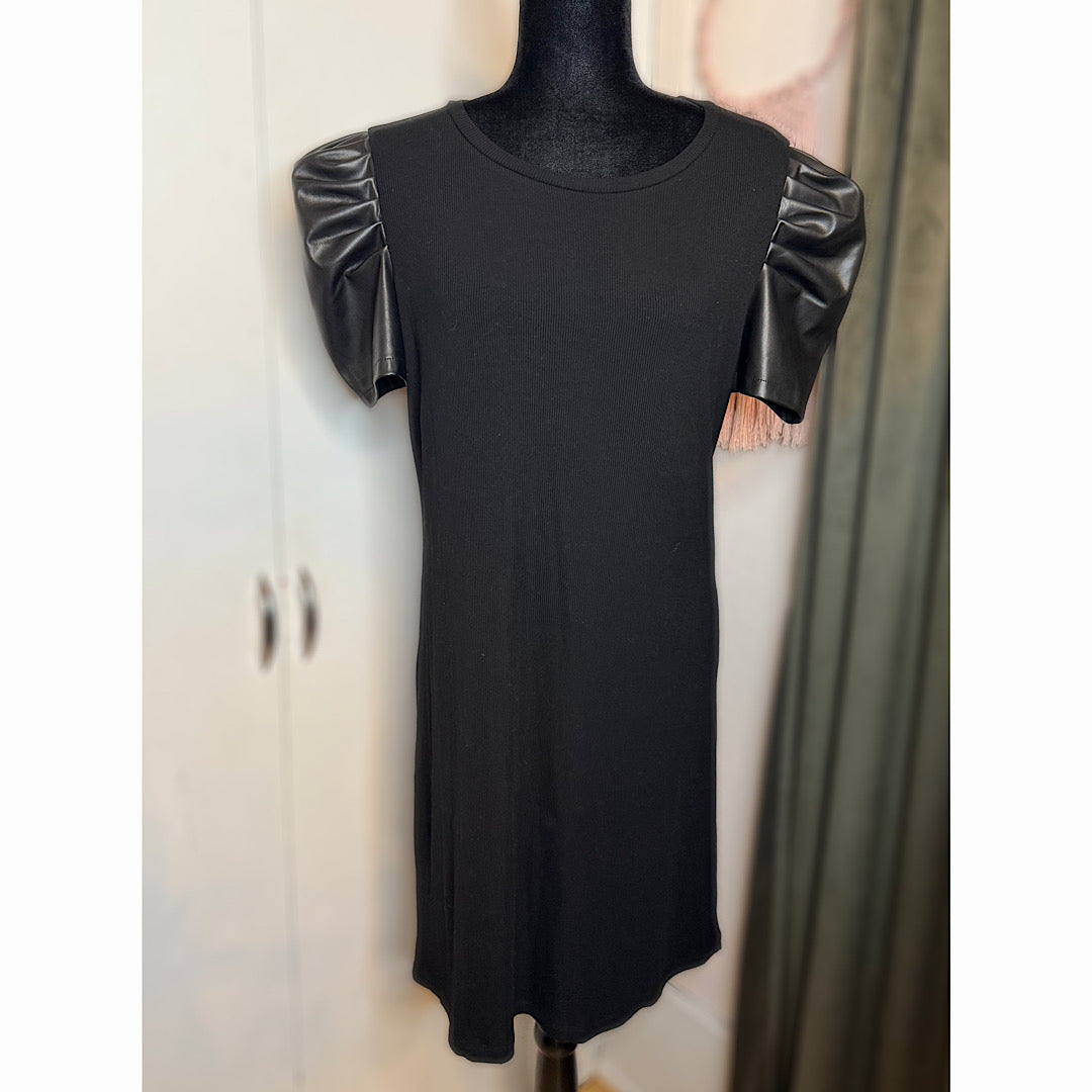 Power Play Black Dress