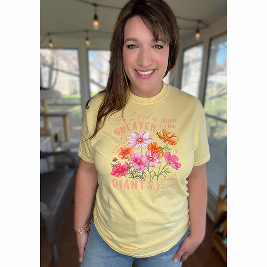 The Lord Is Greater Tee