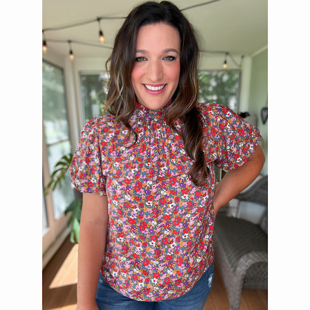 Evening Bloom Blouse