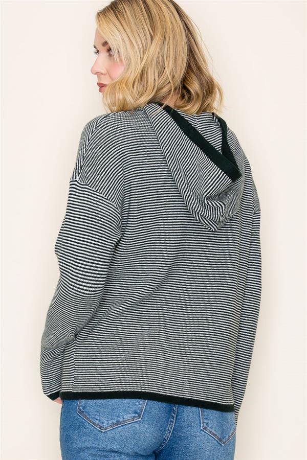 Morning Mist Hoodie- Forest Green