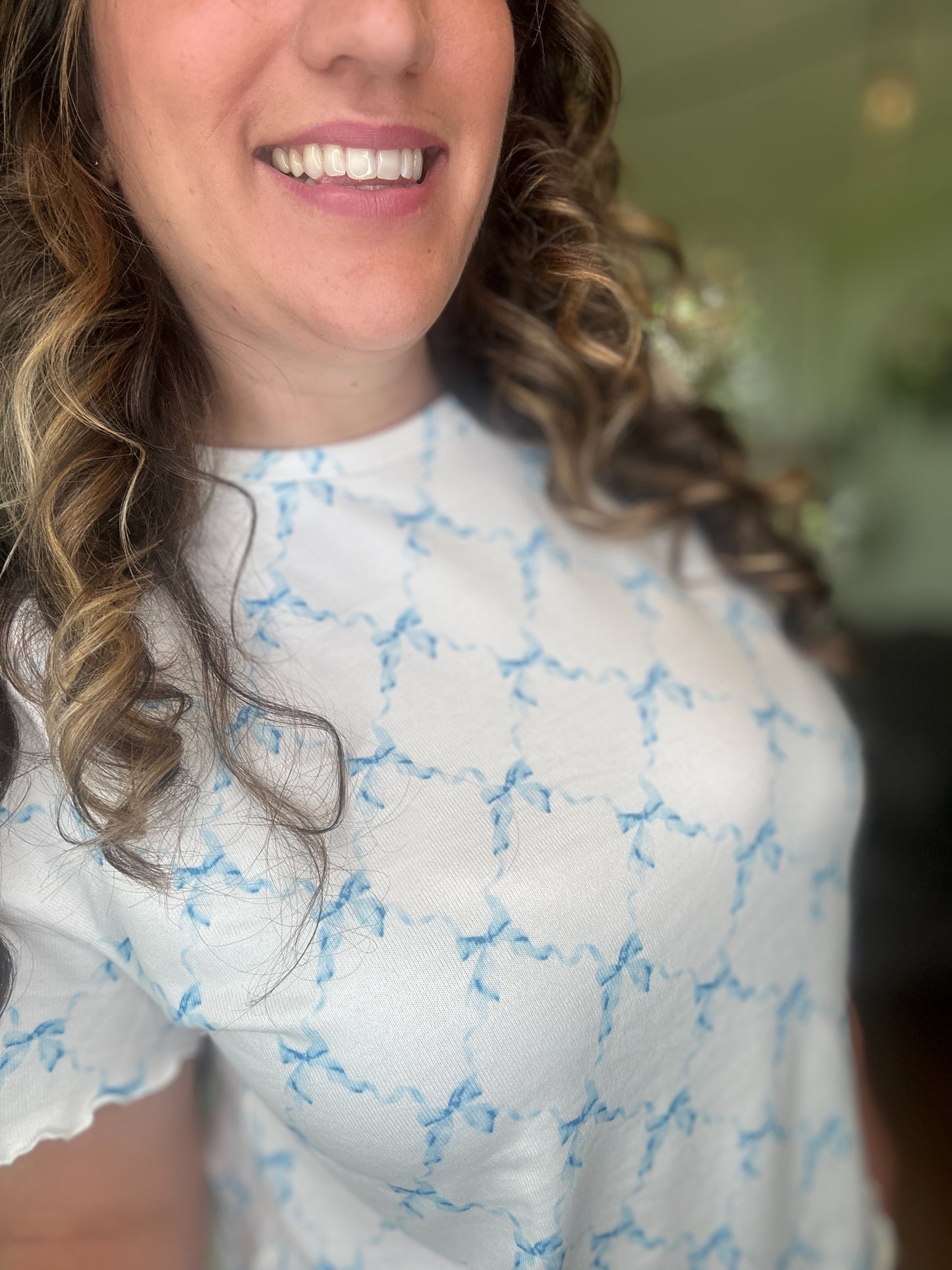 Bow Tied Blues Lounge Set