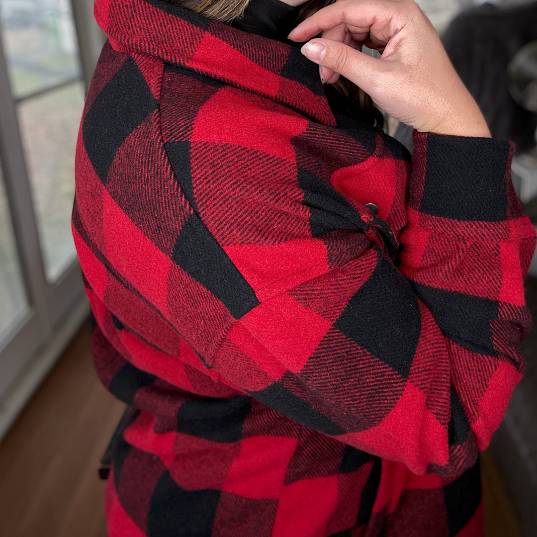 Oversized Buffalo Plaid Shacket