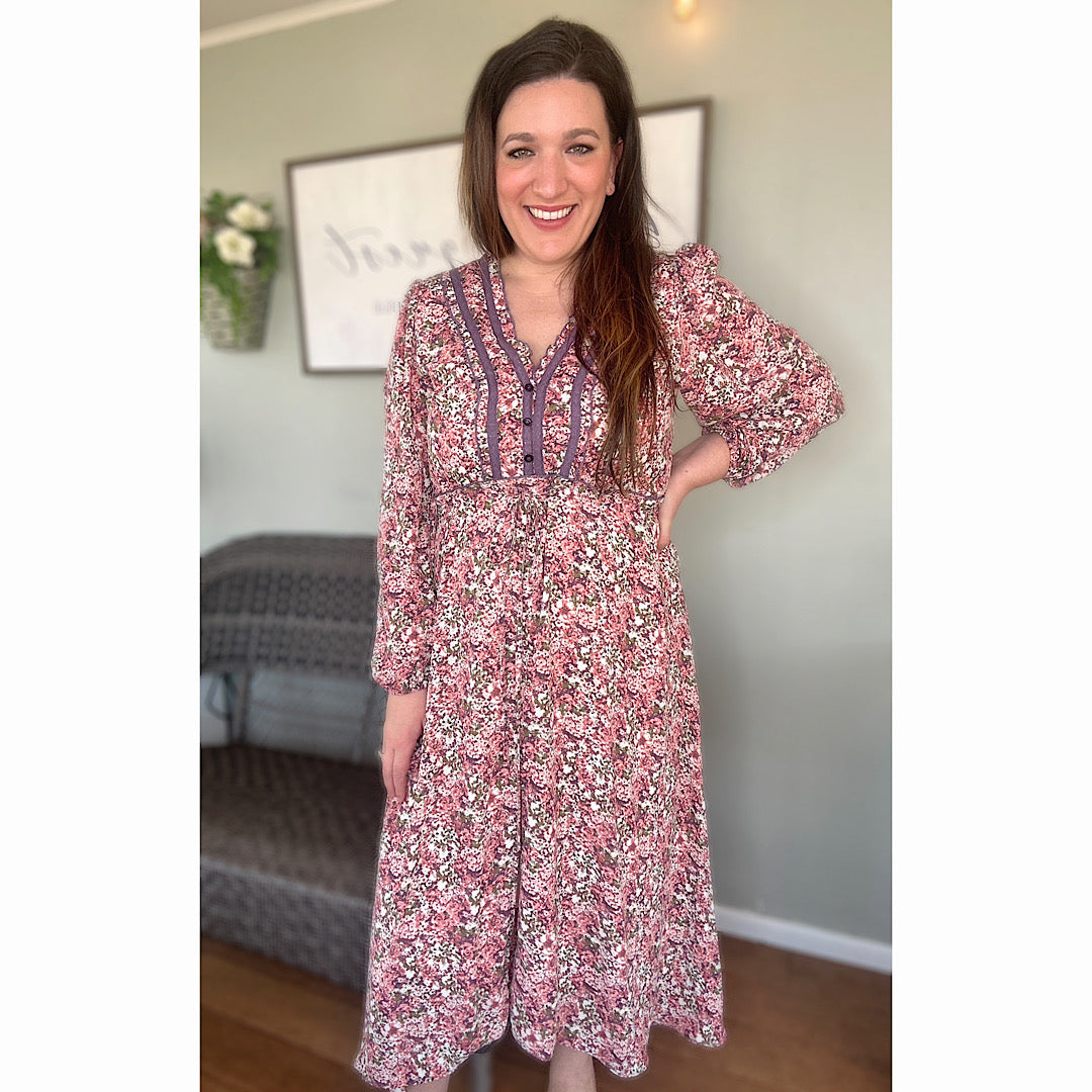 Rustic Bloom Midi