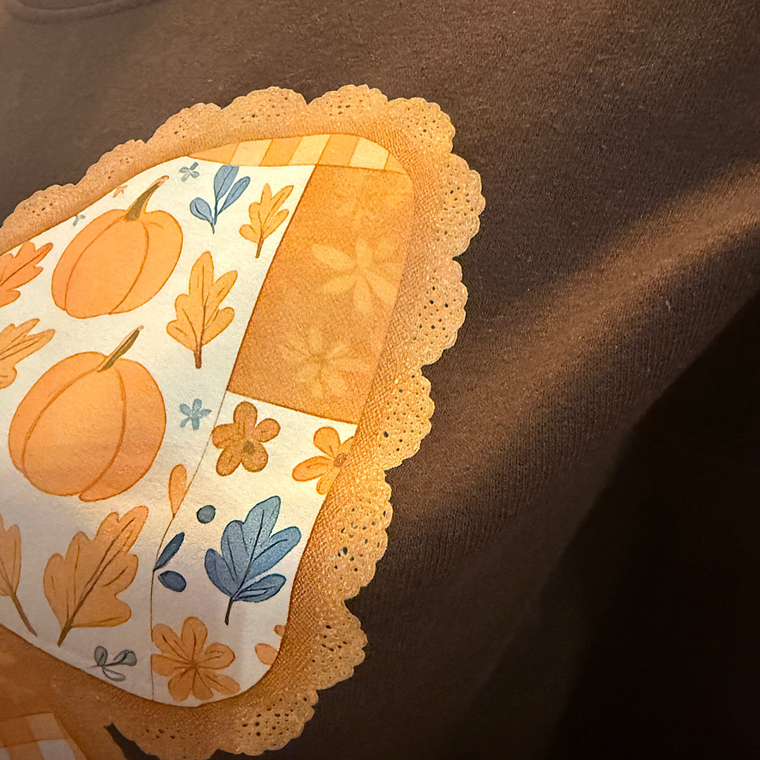 Pumpkin Patch Bow Crewneck