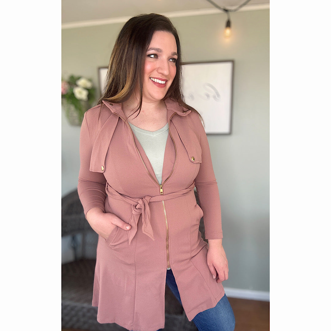 Rosy Spring Fling Jacket
