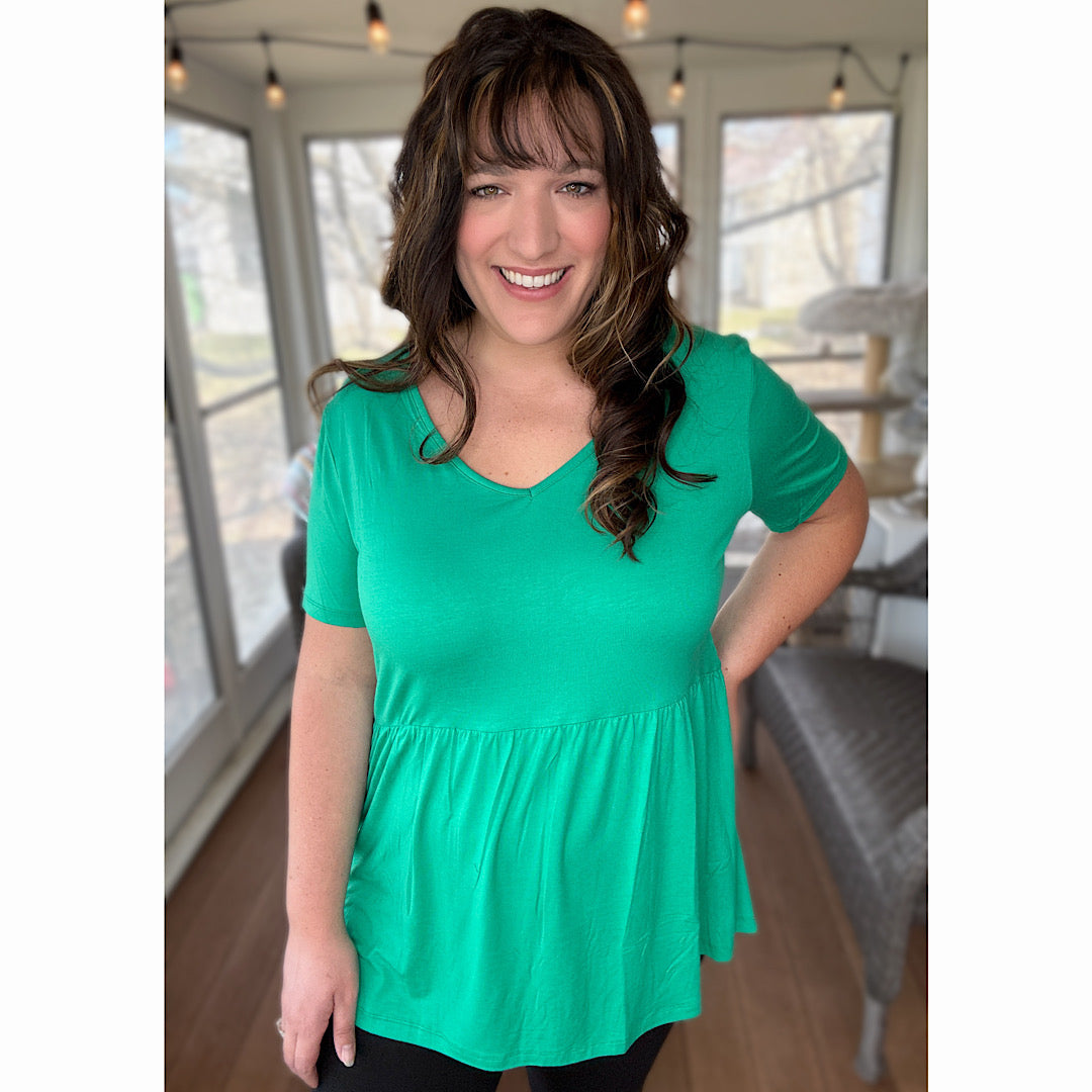Easy Does It Babydoll Tee