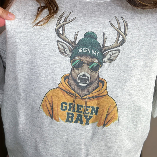 Green Bay Buck Crewneck