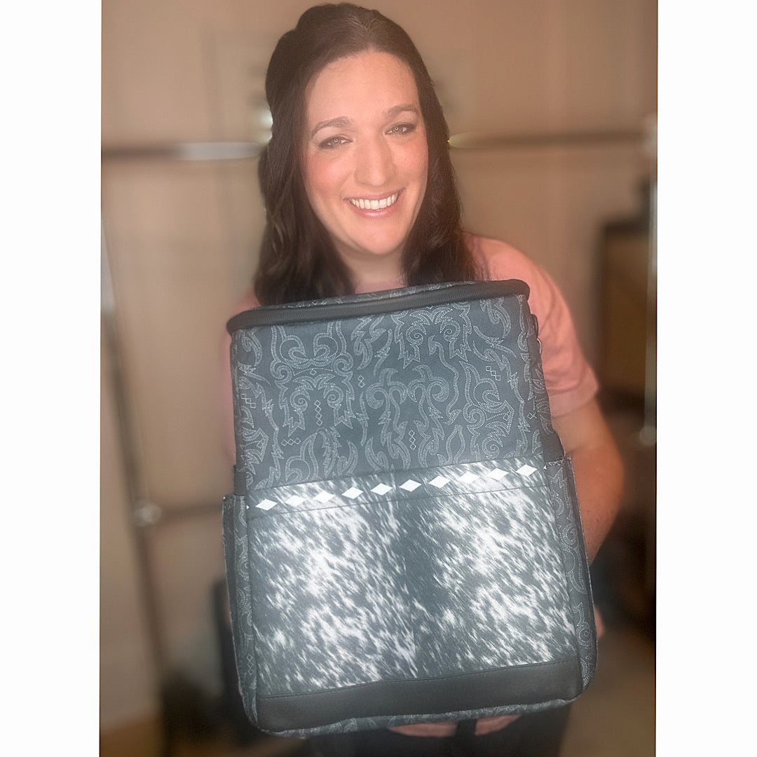 Coolin’ in Cowhide: Backpack Cooler