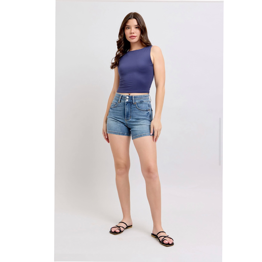 Flatter Me Denim Shorts
