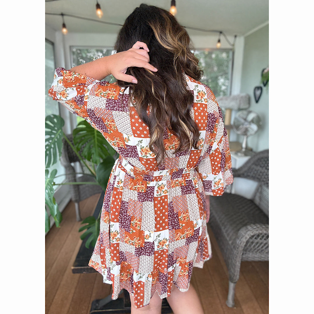 Patch Things Up Dress