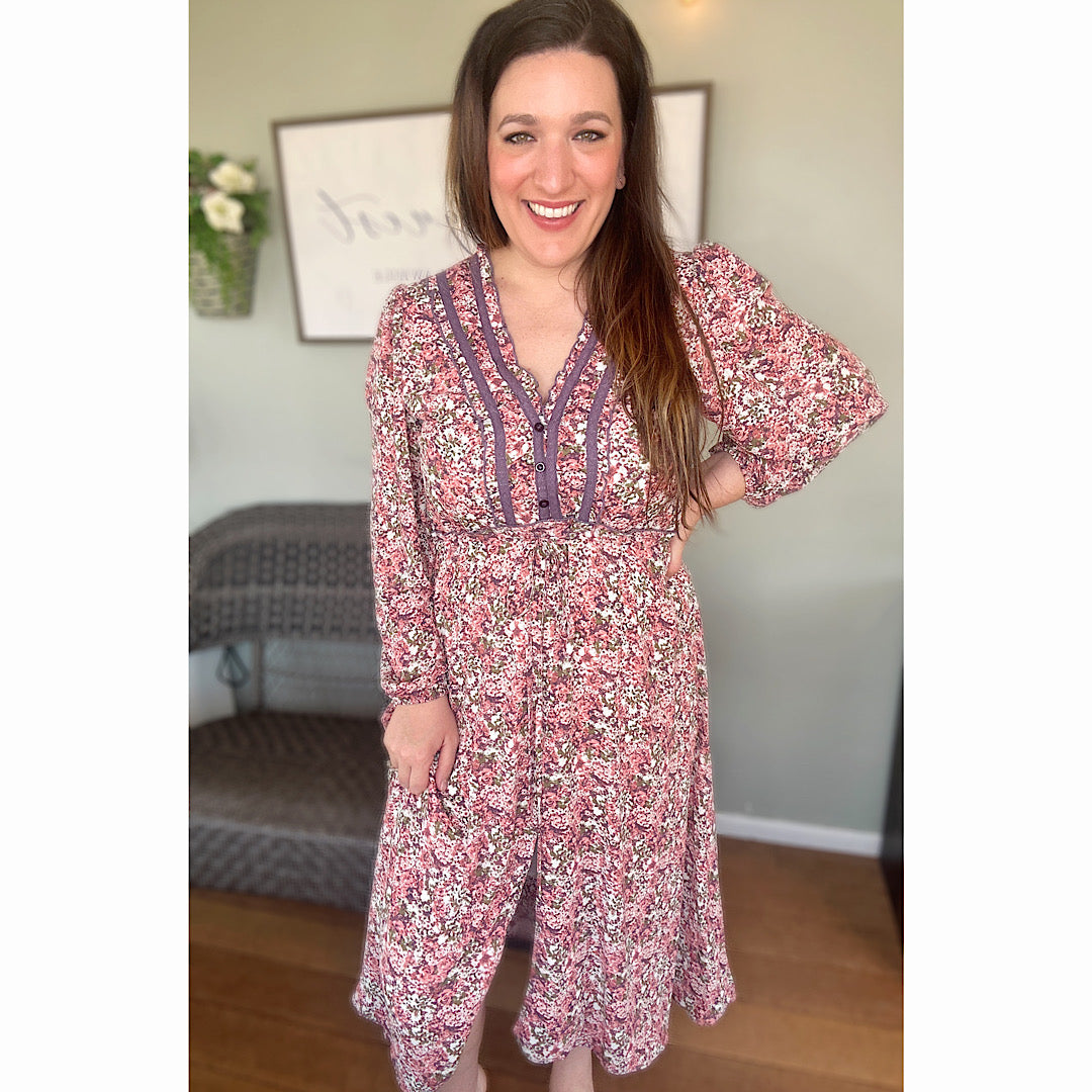 Rustic Bloom Midi