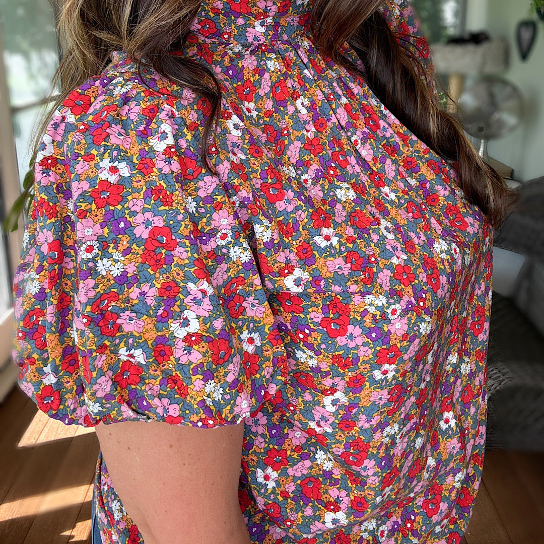 Evening Bloom Blouse