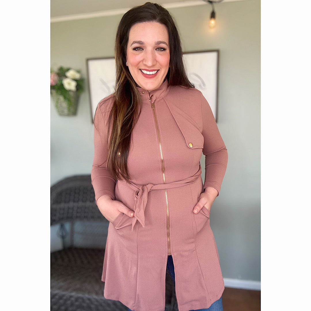 Rosy Spring Fling Jacket