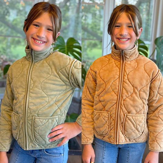 Little Explorer Quilted Jacket