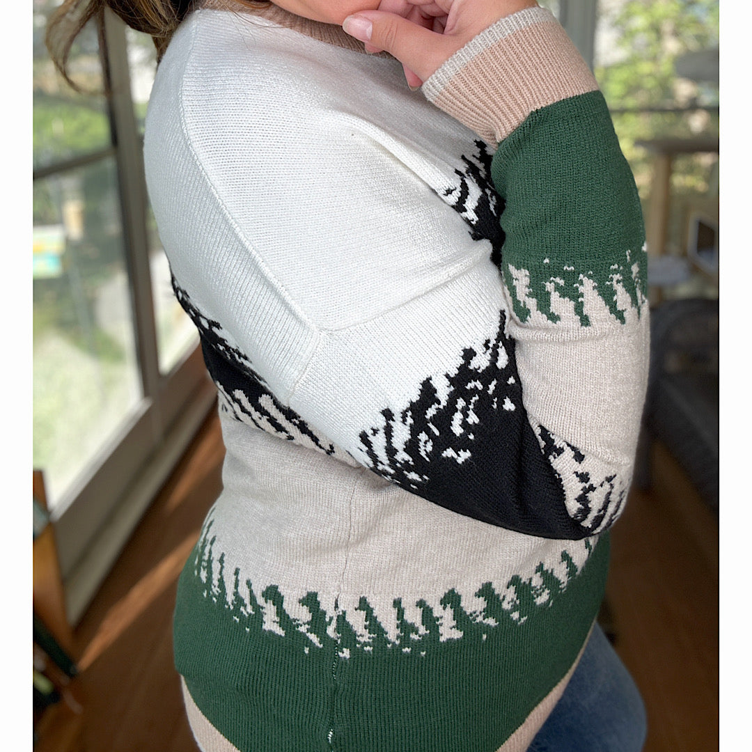 Forest Fade Sweater