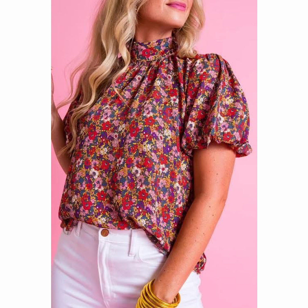 Evening Bloom Blouse
