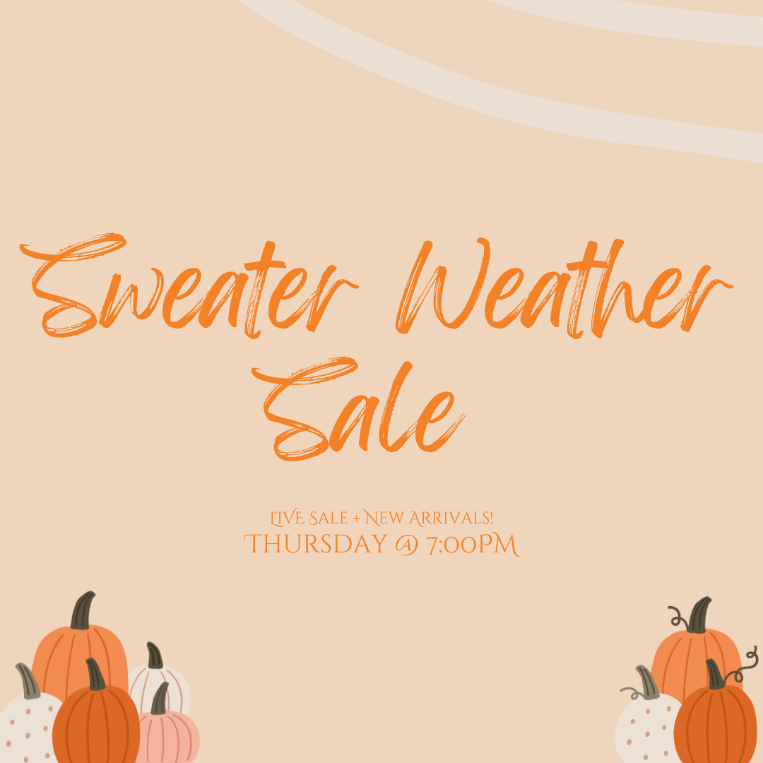 Sweater Weather Live Collection