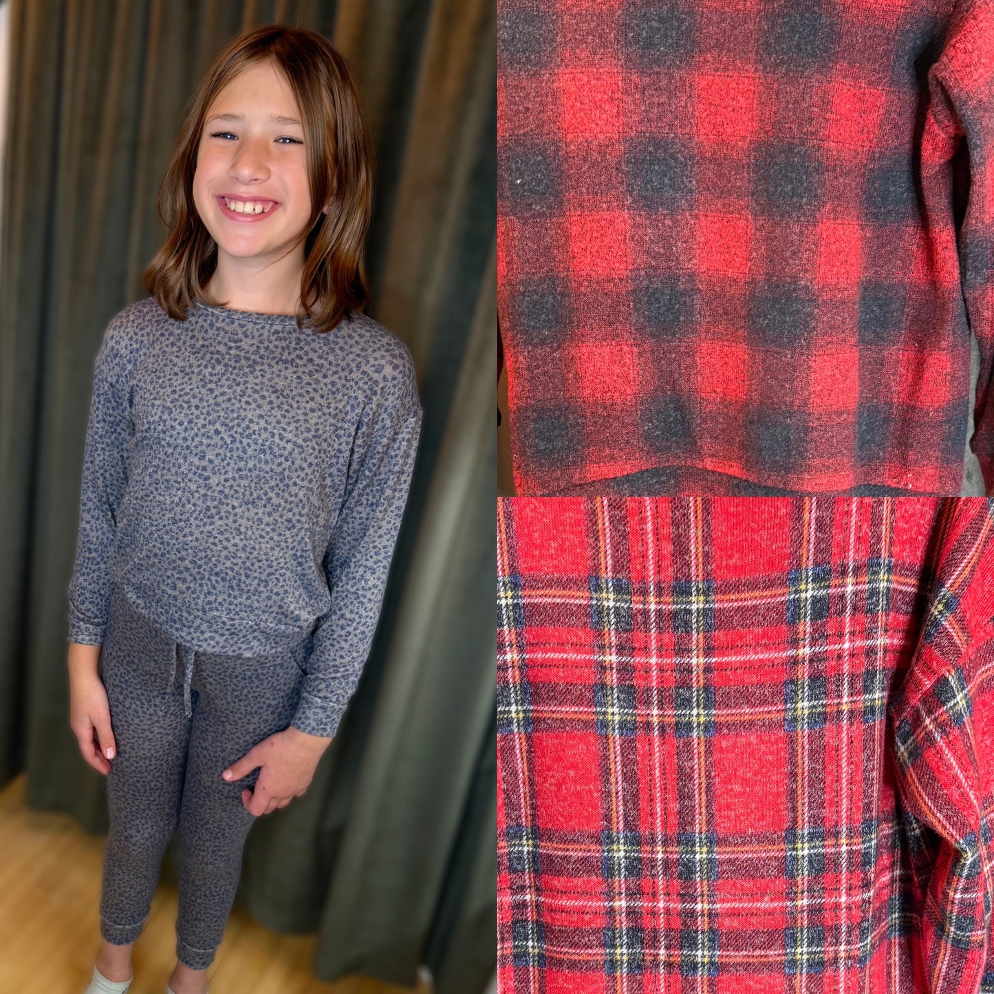 Cozy Christmas Plaid Pajamas