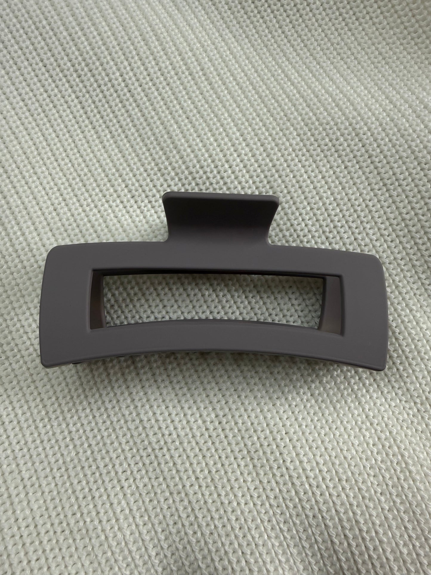 XL Rectangle Claw Hair Clips