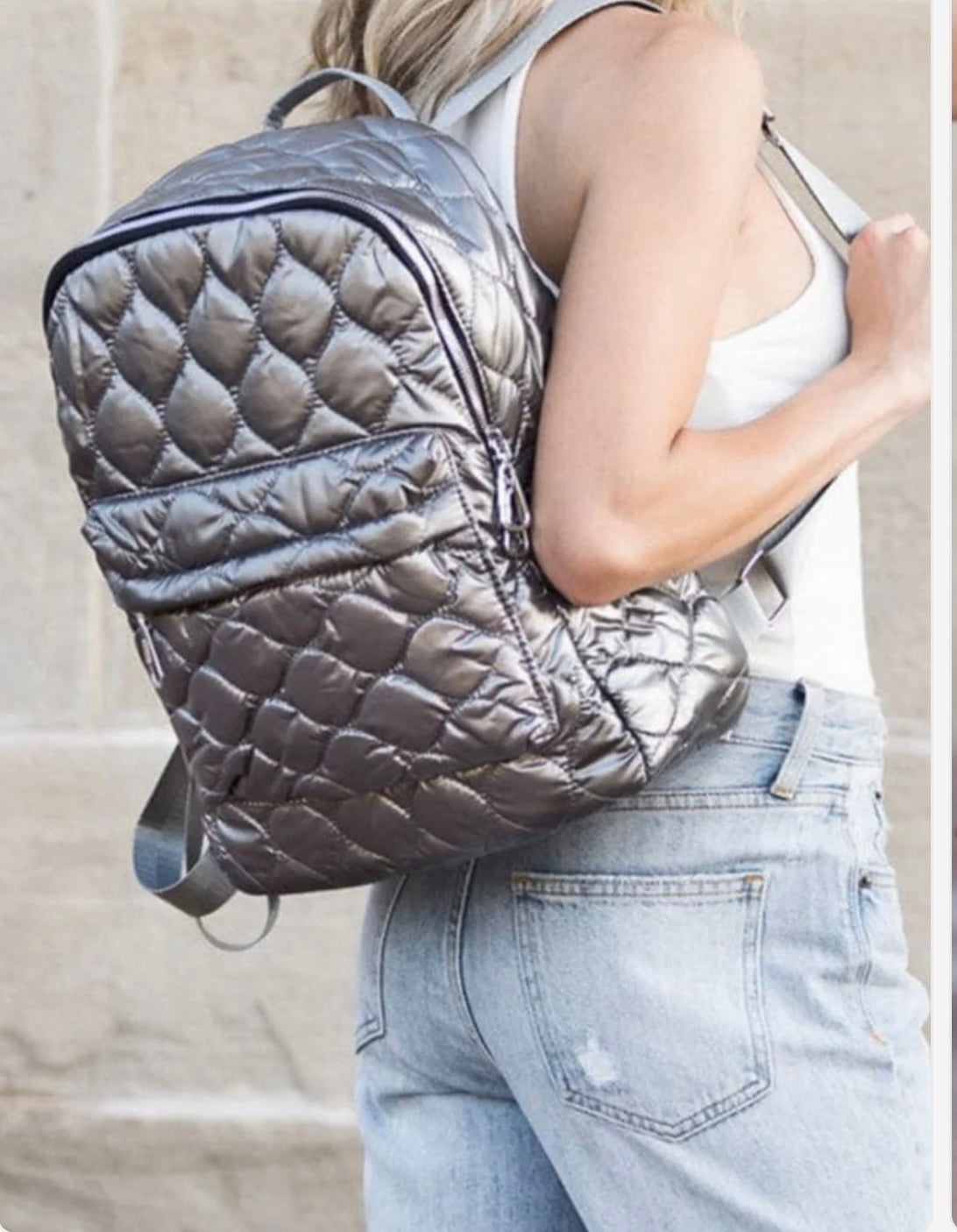 Quilted Bookbag