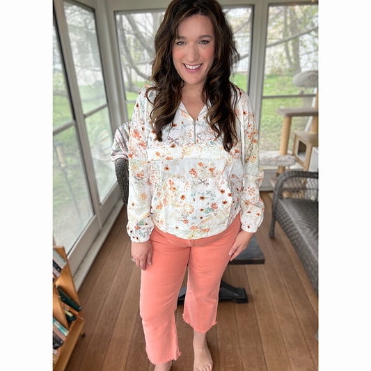 As If! Coral Bootcut Jeans