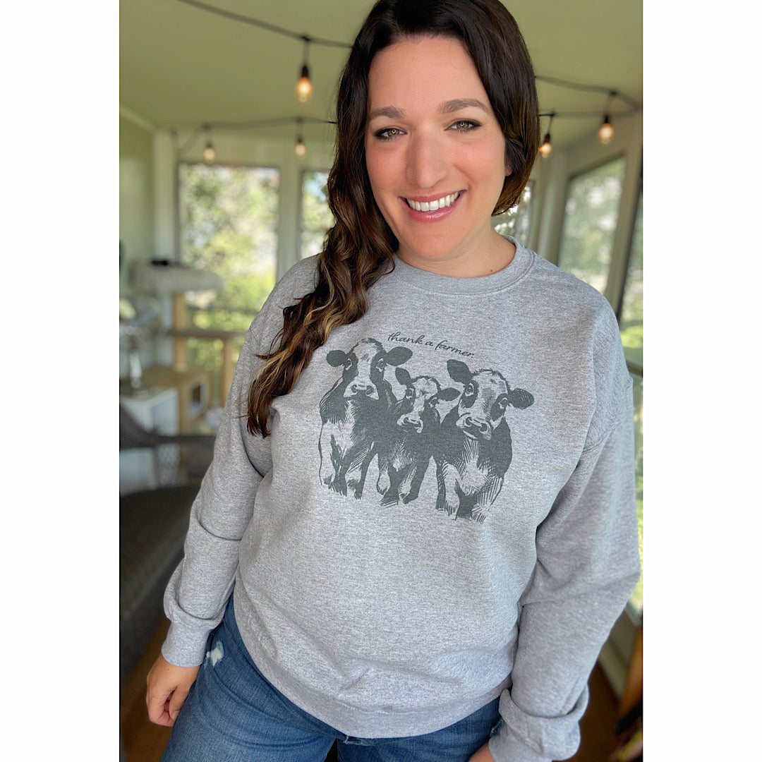 Thank A Farmer Crewneck