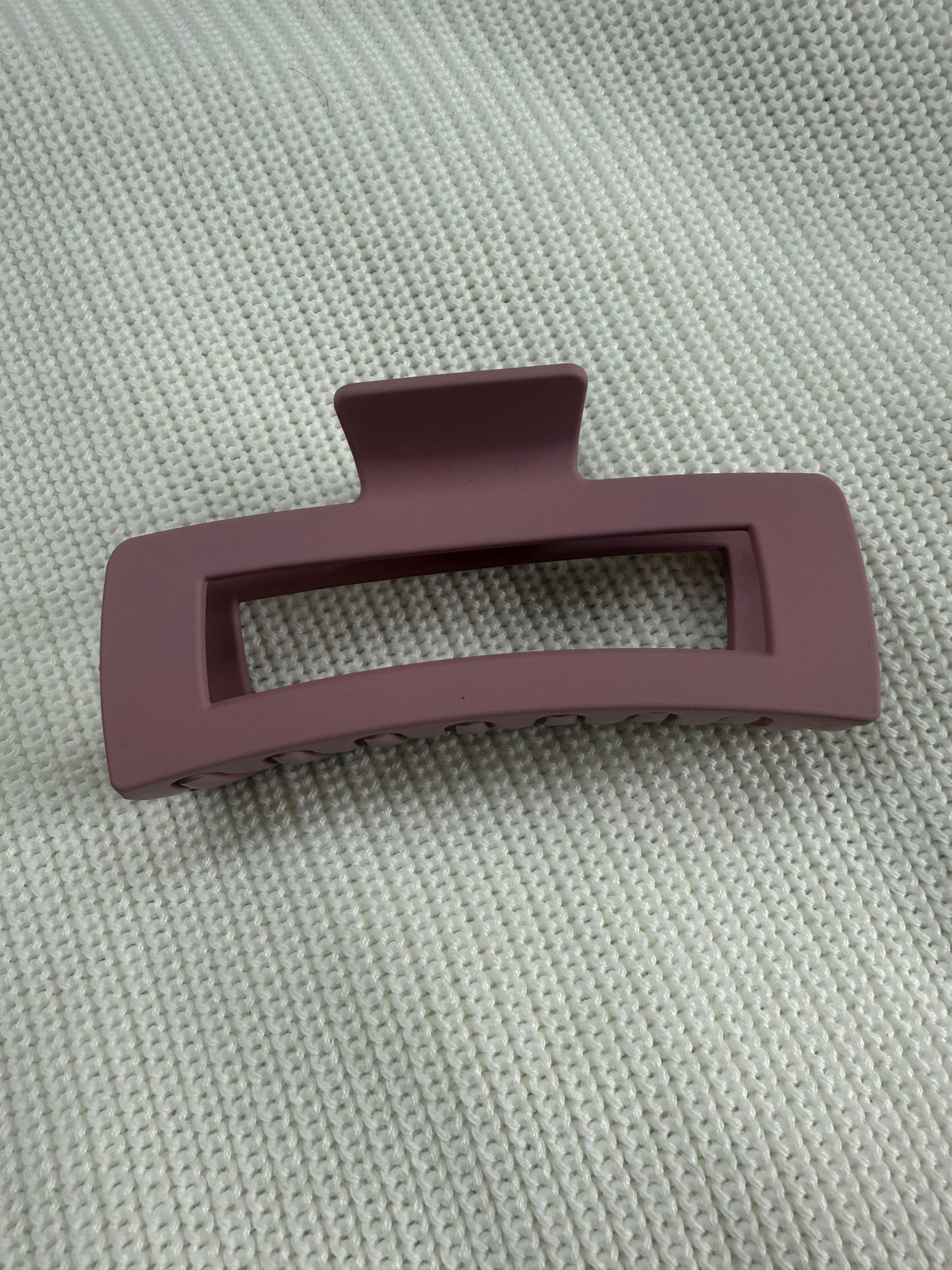 XL Rectangle Claw Hair Clips