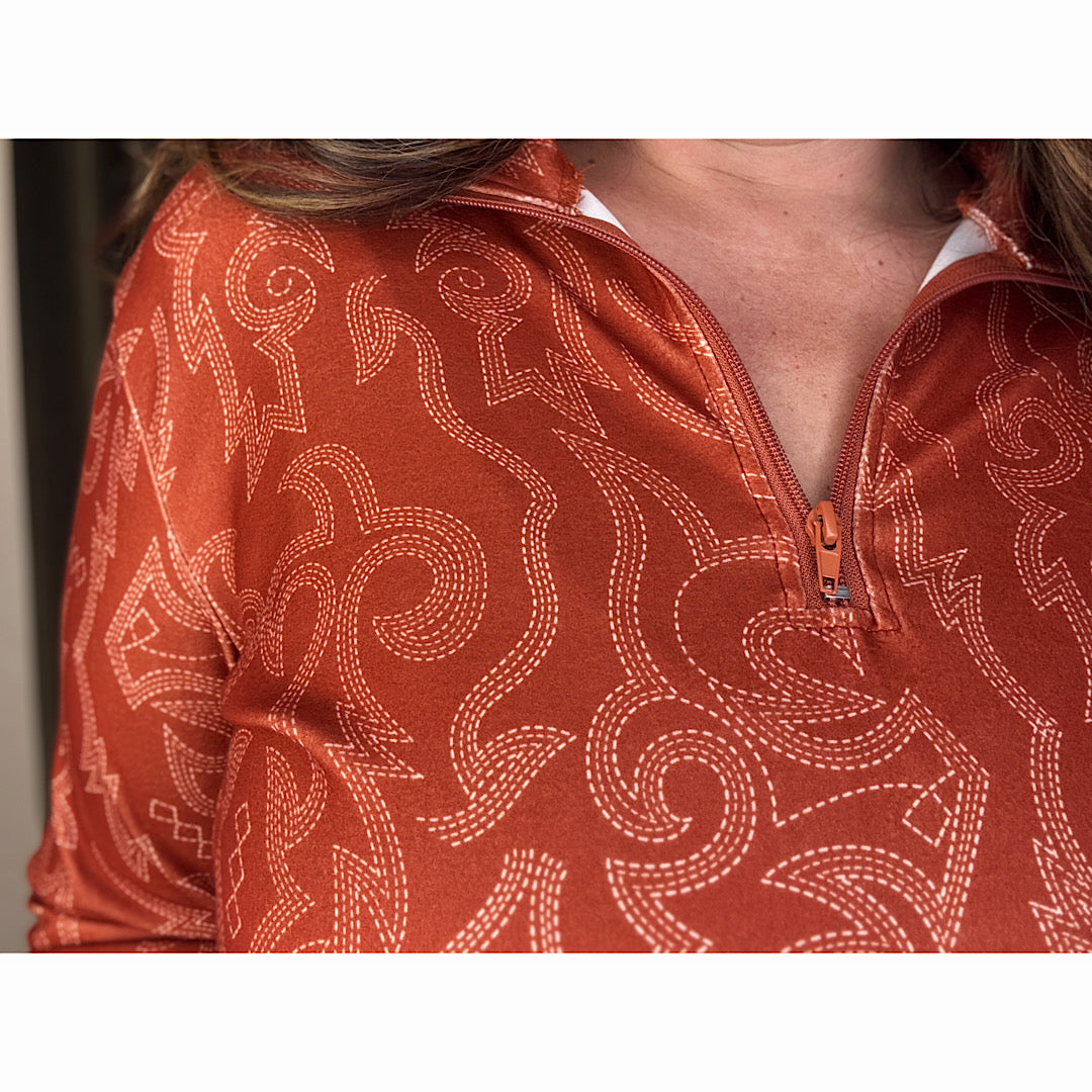 Saddle Stitch Pullover