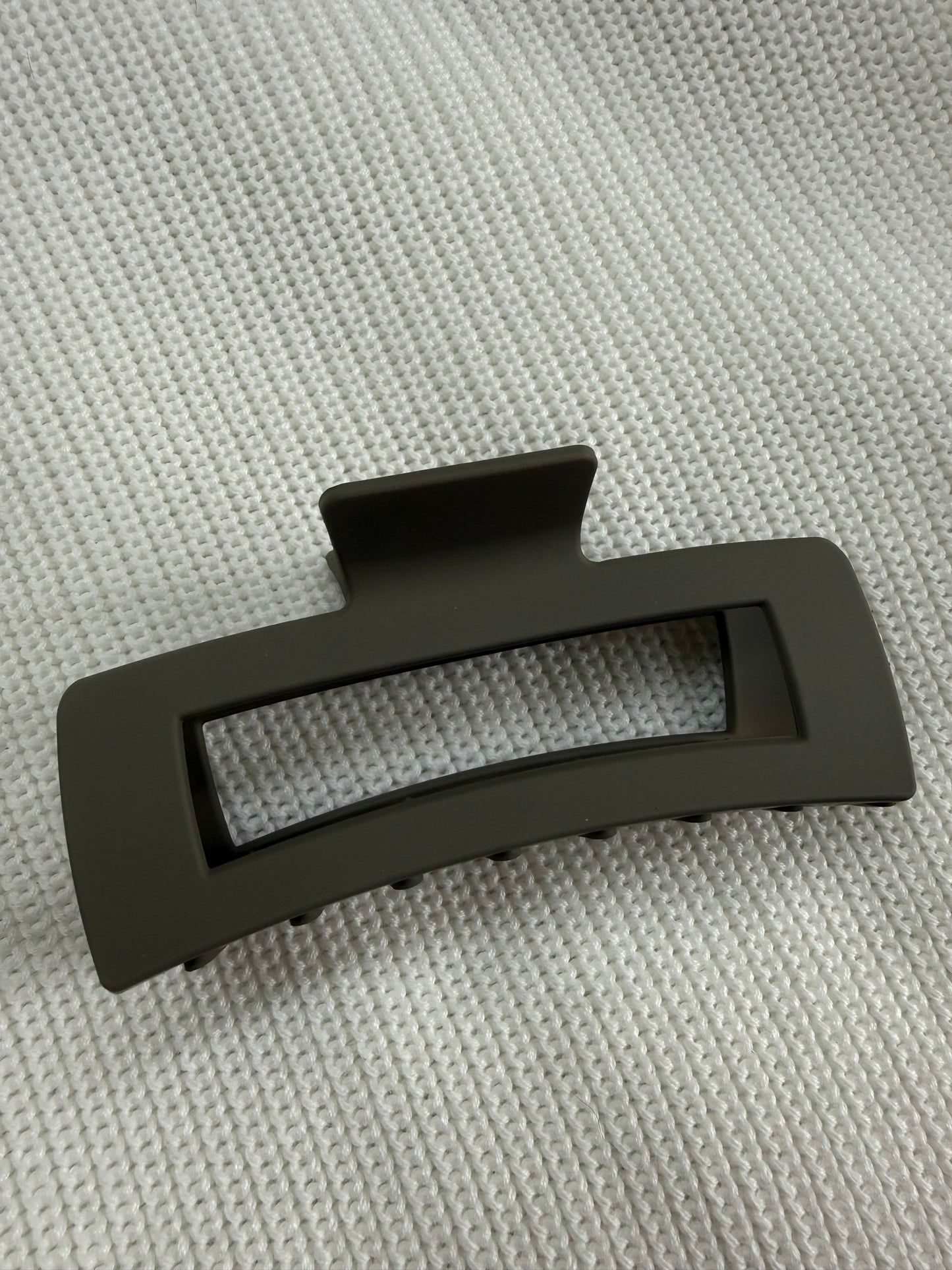 XL Rectangle Claw Hair Clips