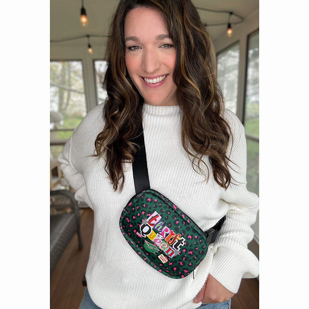Wild About Thrifting Belt Bag