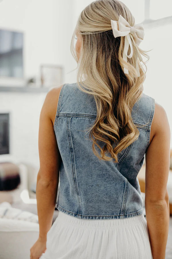 Classic Denim Vest