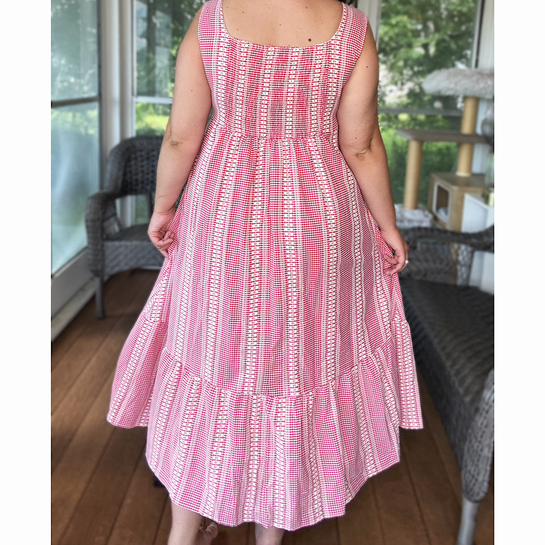 Berry Picnic Dress
