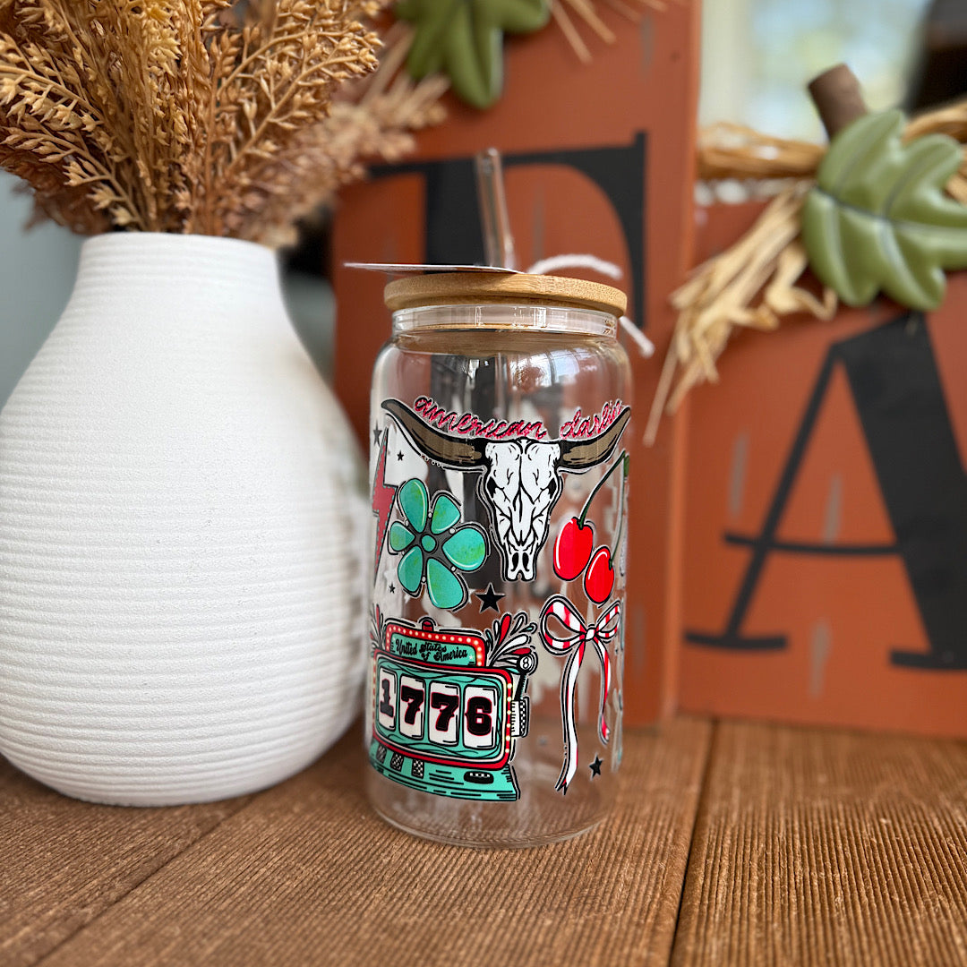 Caffeine Queen Glass Cups