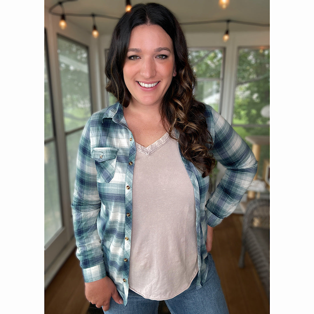 Forest Haze Flannel