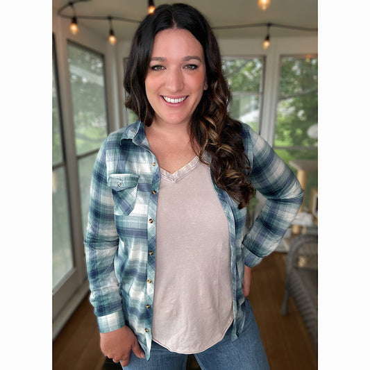 Forest Haze Flannel