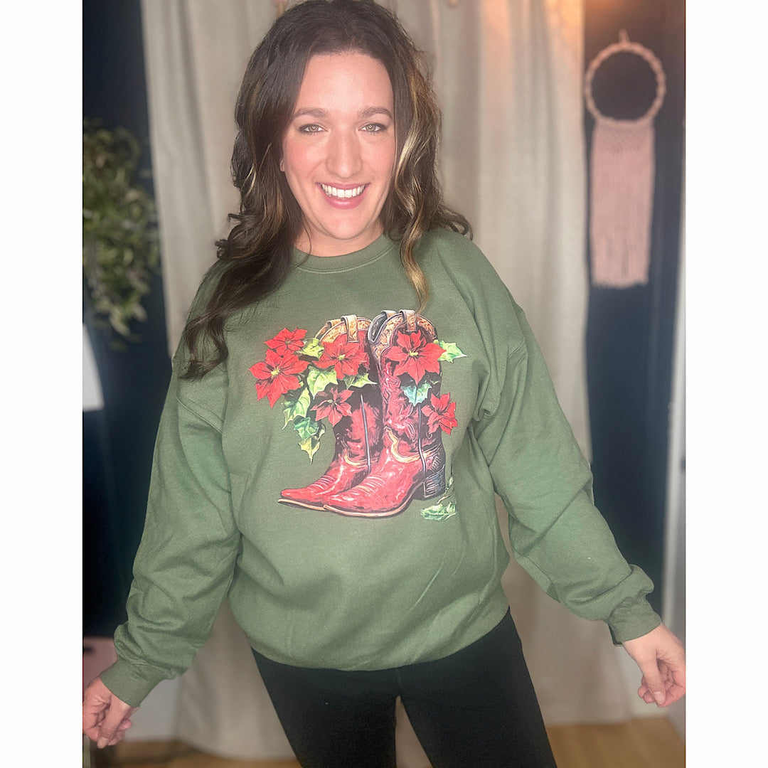 Country Christmas Crewneck