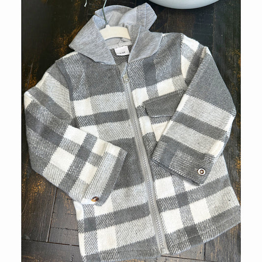 Cozy Kiddo Plaid Jacket