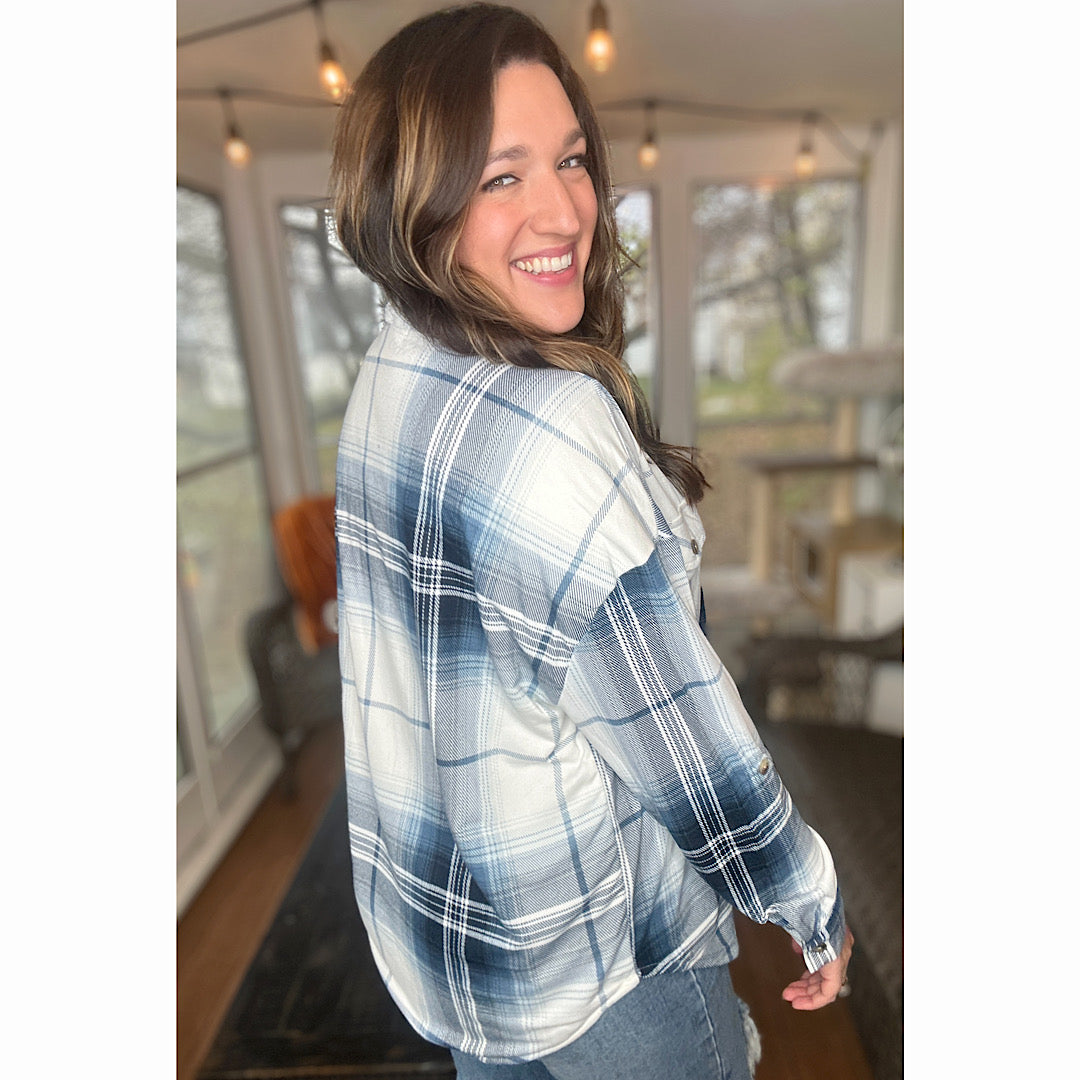 Blue Sky Flannel