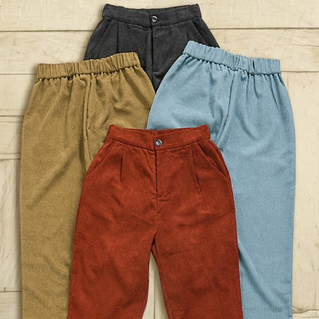 High Rise Corduroy Pants