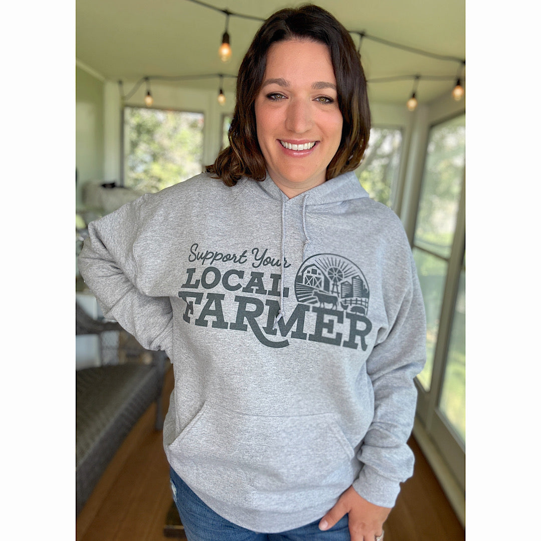 Support Your Local Farmers Hoodie