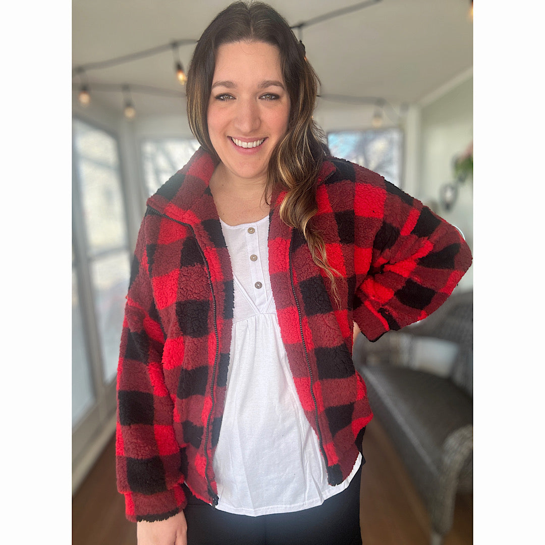 Plaid Perfection Jacket