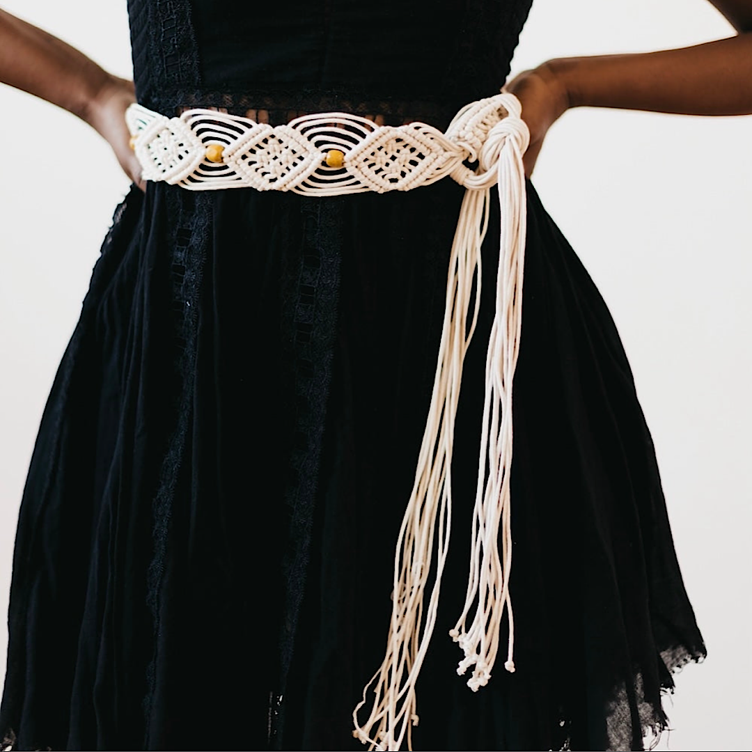 Boho Braided Belt