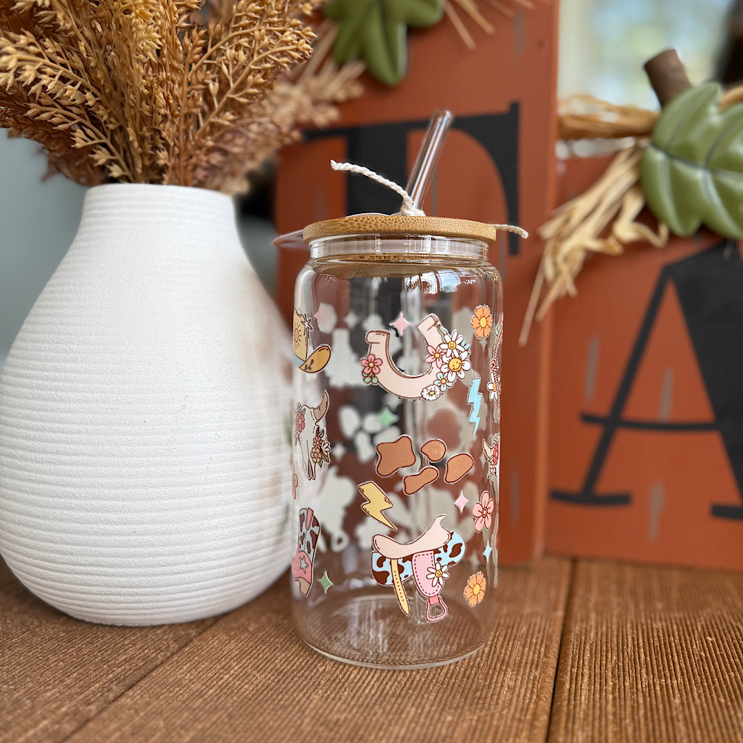 Caffeine Queen Glass Cups