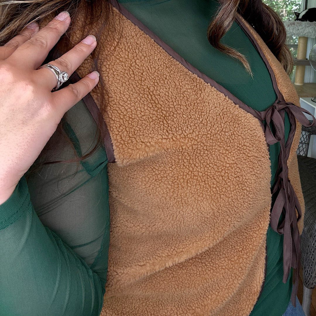 Tied & Toasty Sherpa Vest