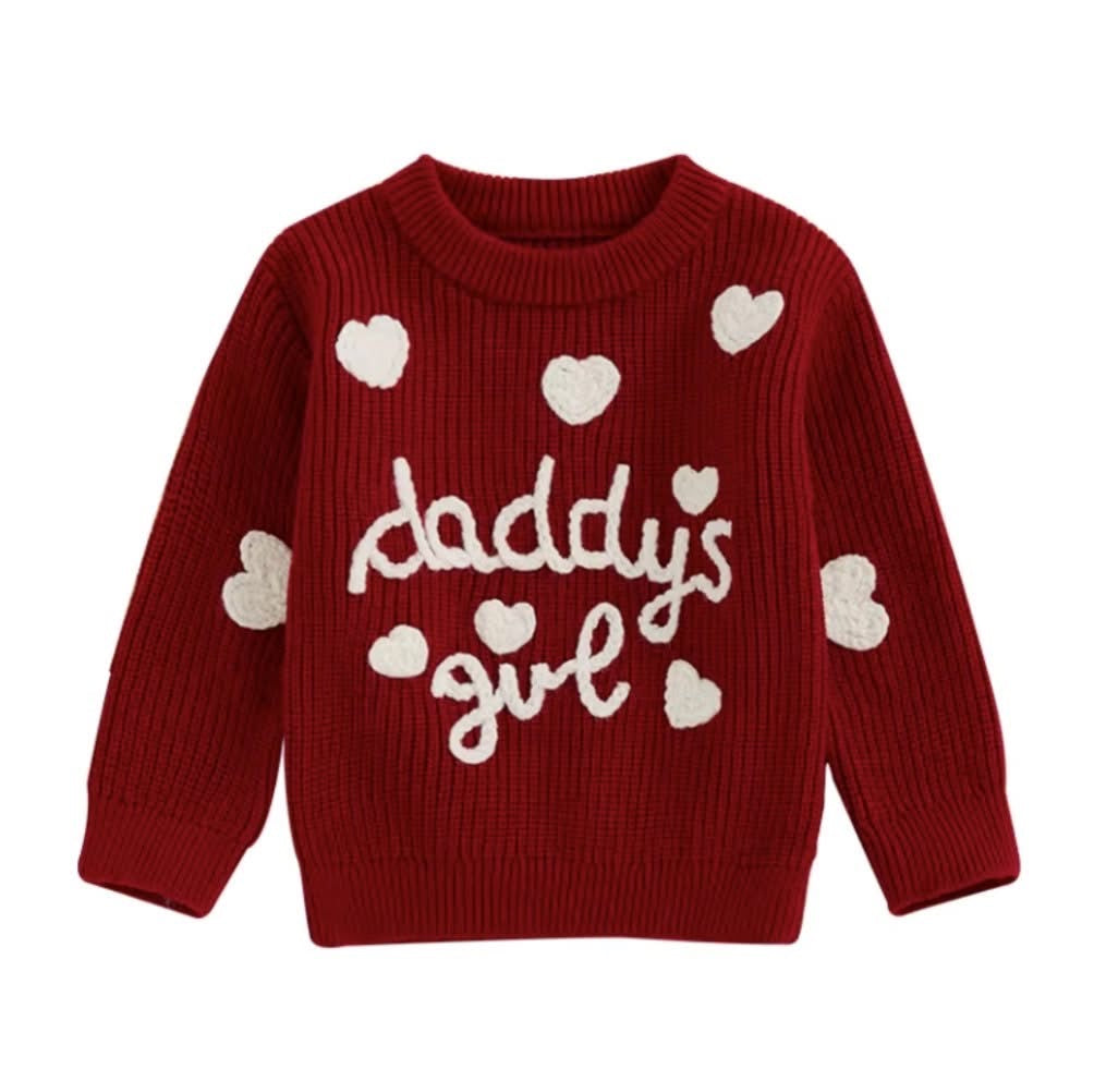 Daddy's Girl Embroidered Sweater