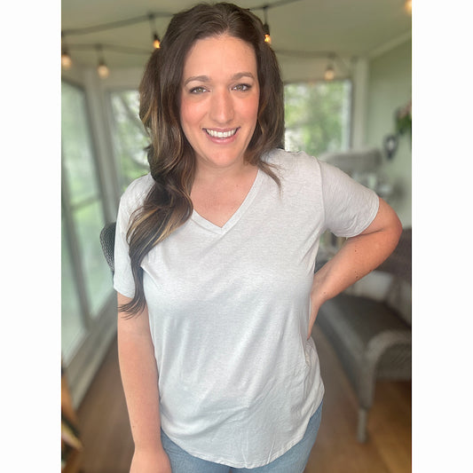 Laid-Back Gray Tee