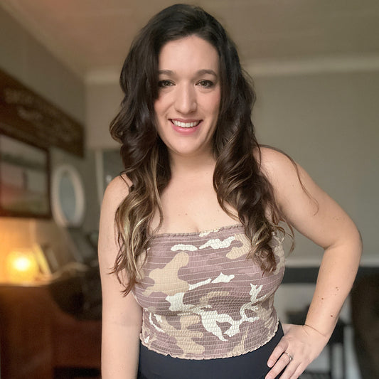 Camo Tube Top